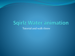 Squirtz Water animation