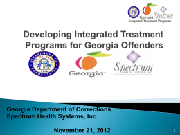 Integrated Treatment Programs
