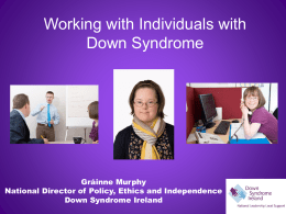 An Introduction to Down Syndrome
