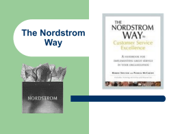The Nordstrom Way - AALLNET