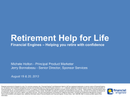 Personal Financial Counseling