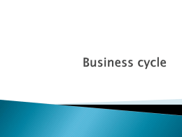 Business cycle - Politechnika Wrocławska