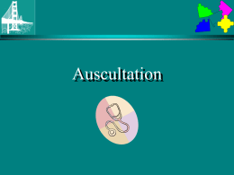 Auscultation - Continuing Medical Implementation Inc.