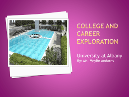 College & Career Exploration”