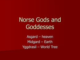 Norse Gods and Goddesses - Ector County Independent School