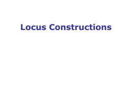 LOCUS - Every Maths Topic