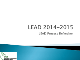 LEAD - KY: Education Professional Standards Board website