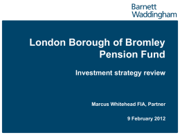 London Borough of Bromley Pension Fund