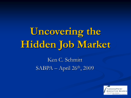 Uncovering the Hidden Job Market