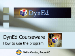 DynEd Courseware - Fullerton College
