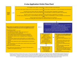 U-Visa Application Victim Flow Chart (October 10, 2012)