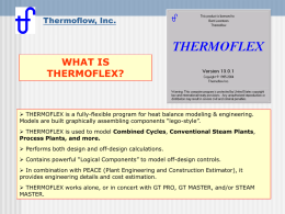 Thermoflow THERMOFLEX