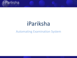 iPariksha - Google Code
