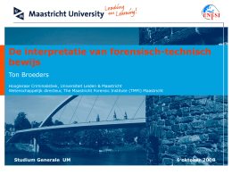 Stelling 1 - Maastricht University