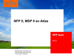 NFP II, MSP II en Atlas