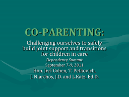 CO-PARENTING - Home | Florida Department of Children and