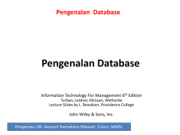 DBMS (database Management Systems)