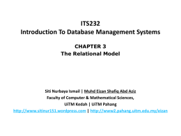 ITS232 - Universiti Teknologi MARA