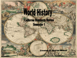 HSS.WH.10.2.4 - Ramos' World History Class