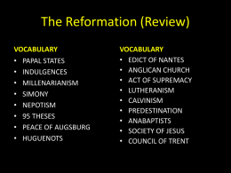 The Reformation (Review)