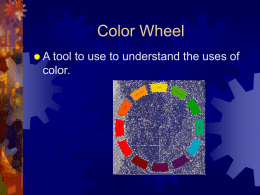 Color Wheel - Glen Rose FFA