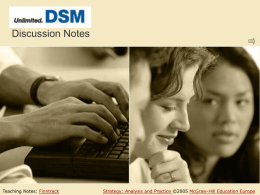 DSM - Performance Management