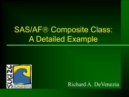 SAS/AF Composite - Richard DeVenezia