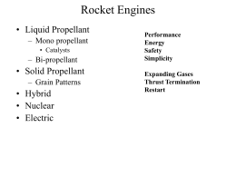 Rocket Engines - Troy University