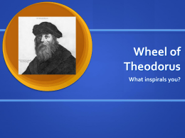 Wheel of Theodorus - Murchison Middle School