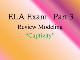 ELA Exam: Part 3