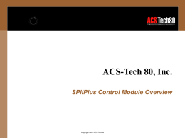 ACS-Tech 80, Inc.