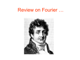 Fourier - Gupta Lab