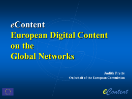 Digital Content in the EU