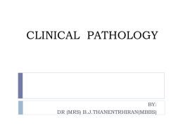 INTRODUCTION TO CLINICAL PATHOLOGY - V4US-33rd