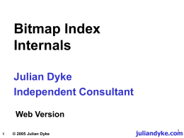 Bitmap Index Internals