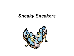 Sneaky Sneakers: Warehousing Systems