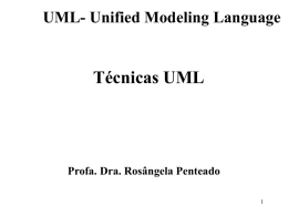 UML- Unified Modeling Language