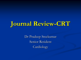 Journal Review-CRT