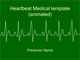 Heartbeat Template on CRT