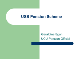 USS Pension Scheme - Home