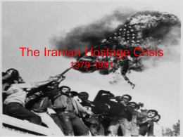 The Iranian Hostage Crisis - Lone Pine Unified School