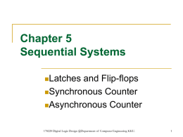 Chapter 5 Sequential Systems