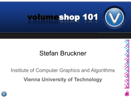 Insitute of Computer Graphics and Algorithms, Vienna