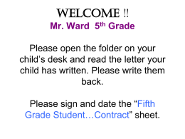 Welcome !! Please read the letter your child has written
