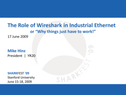 AU-7 (Hinz) Industrial Ethernet - Sharkfest
