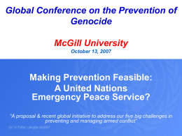 A United Nations Emergency Peace Service