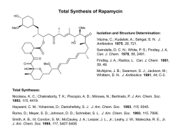 A Synthetic Approach to Amphidinolide A: Application of