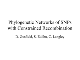 Phylogenetic Networks with Constrained Recombination