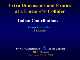 Electroweak Physics at a Linear Collider