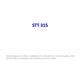 STT 200 (Section 102)